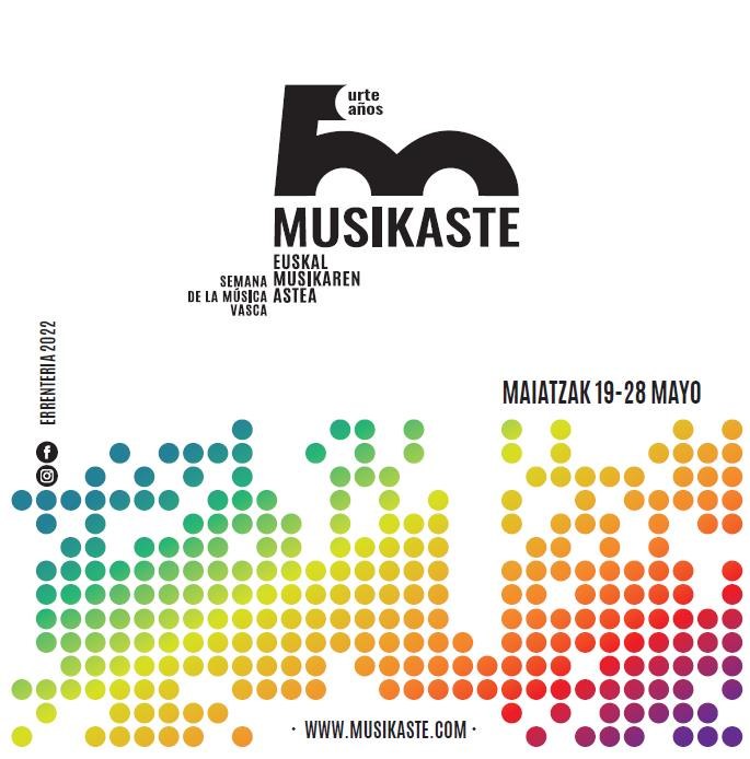 Errenteriako Musikastek gaur abiatuko du 50.edizioa Errenteriako Musikastek gaur abiatuko du 50.edizioa