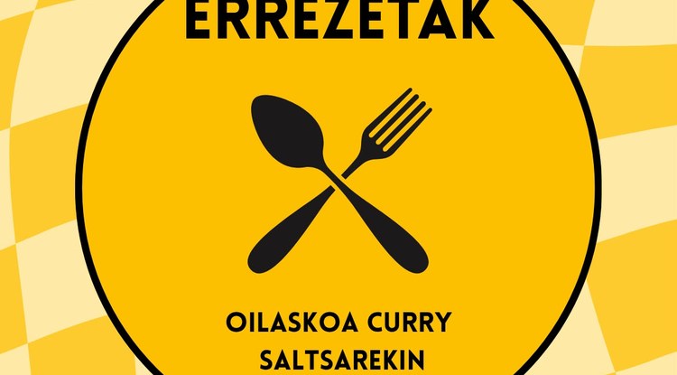 ERREZETA: OILASKOA CURRY SALTSAREKIN