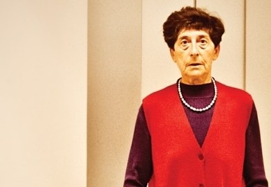 Esther Ferrer: "Bazterrean gustura egiten dut lan" Esther Ferrer: "Bazterrean gustura egiten dut lan"