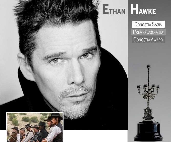 Ethan Hawke, Donostia Saria Zinemaldian Ethan Hawke, Donostia Saria Zinemaldian