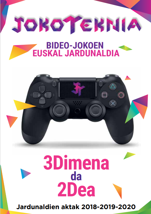 Euskal bideo-jokoen jardunaldien liburuxka argitaratu dute