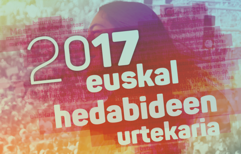 Euskal Hedabideen 2017ko Urtekaria Durangoko Azokan Euskal Hedabideen 2017ko Urtekaria Durangoko Azokan