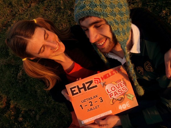 Euskal Herria Zuzenean jaialdirako "Love Pass" delakoak jarriko dituzte salgai otsailaren 14an Euskal Herria Zuzenean jaialdirako "Love Pass" delakoak jarriko dituzte salgai otsailaren 14an