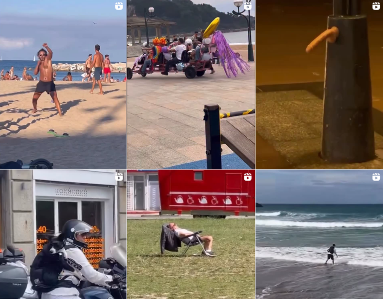 Euskal herritarren bideo bitxiak erakusten dituen Instagram kontua Euskal herritarren bideo bitxiak erakusten dituen Instagram kontua