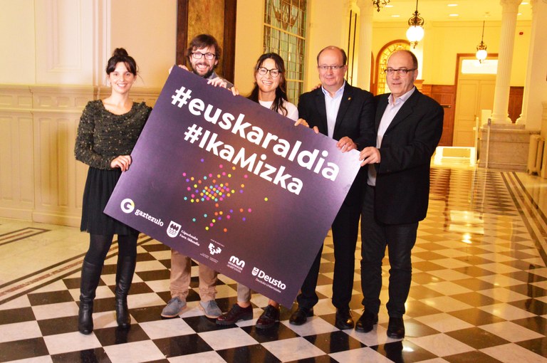 Euskaraldia eta Ika Mizka, euskararen erabilera aktibatzeko prest Euskaraldia eta Ika Mizka, euskararen erabilera aktibatzeko prest