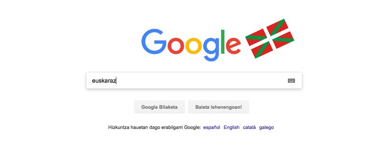 Euskarazko iragarkiak baztertu ditu Googlek Euskarazko iragarkiak baztertu ditu Googlek