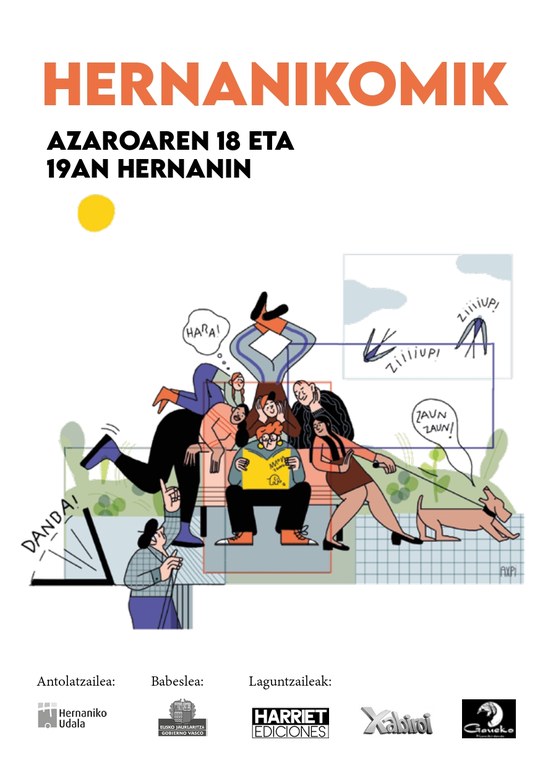 Euskarazko komikigintza erdigunean jarriko duen HernaniKomik sortu da