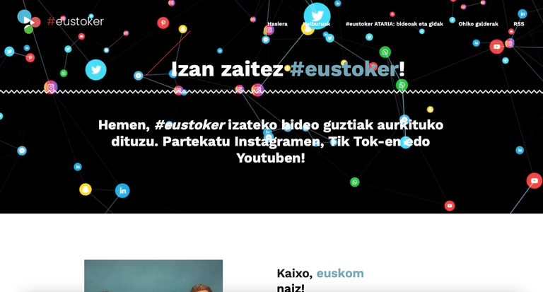 Eustoker egitasmoa, edukiak sare sozialetan euskaraz sortzeko