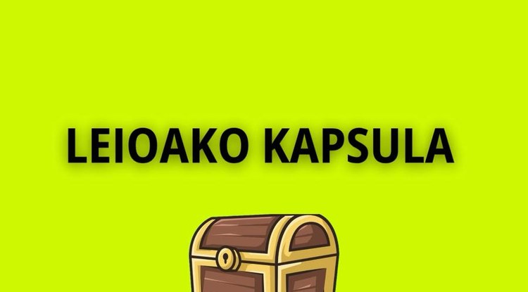 [EZ DUZU SINISTUKO, BAINA] LEIOAKO DENBORAREN KAPSULA