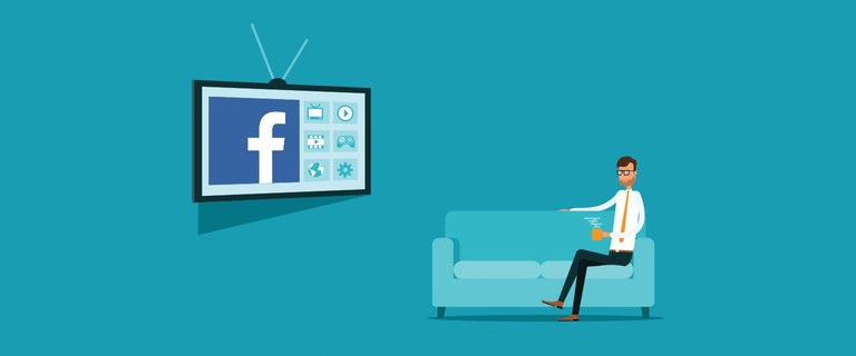 Facebook, online telebistaren lehian Facebook, online telebistaren lehian