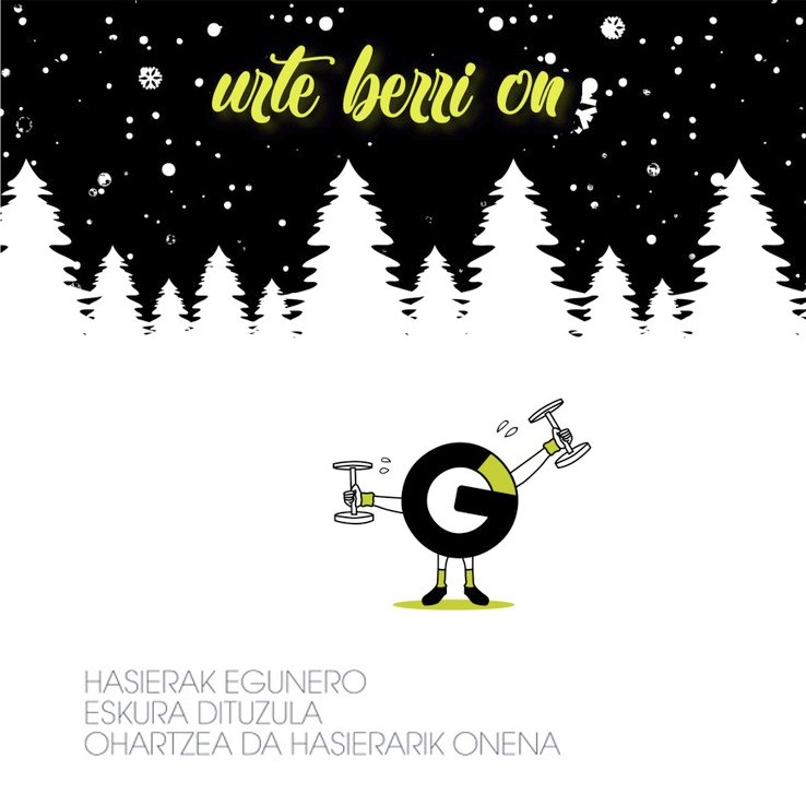 Urte berriarekin, Gaztezulo opari! Urte berriarekin, Gaztezulo opari!