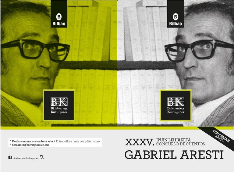 Gabriel Aresti Ipuin Lehiaketa martxan! Gabriel Aresti Ipuin Lehiaketa martxan!