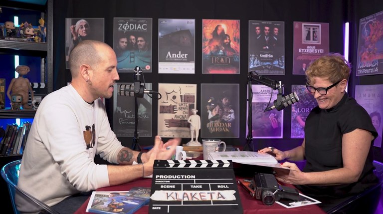 Gaizka Izagirrek zinemari buruzko 'Klaketa' bideopodcasta estreinatu du