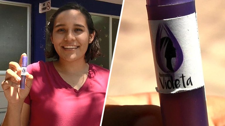 Gas bioleta, Mexikoko sexu erasoak ekiditeko Gas bioleta, Mexikoko sexu erasoak ekiditeko