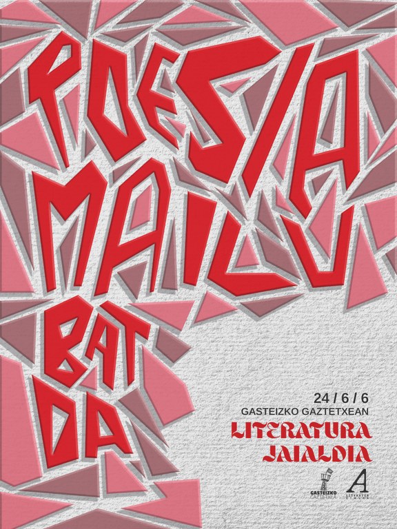 Gasteizko Azpimarra irakurle taldeak 'Poesia mailu bat da' literatura jaialdia antolatu du