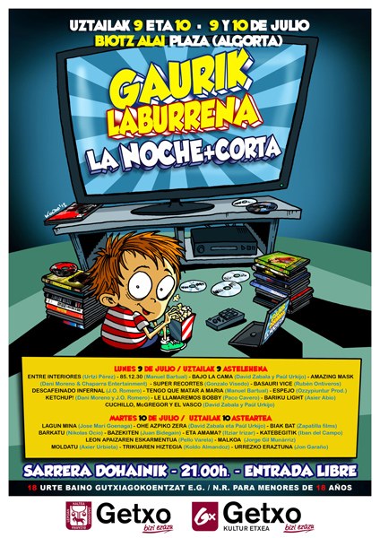 "Gaurik laburrena" Algortan "Gaurik laburrena" Algortan