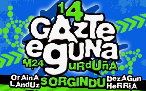 Gazte Eguna antolatu dute bihar Urduñan Gazte Eguna antolatu dute bihar Urduñan