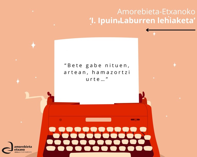 Gazte eta helduentzako ipuin labur lehiaketa sortu dute Zornotzan