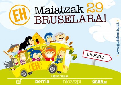 GaztEHerria plataformak oso positiboki baloratu du Europari begirako bira GaztEHerria plataformak oso positiboki baloratu du Europari begirako bira
