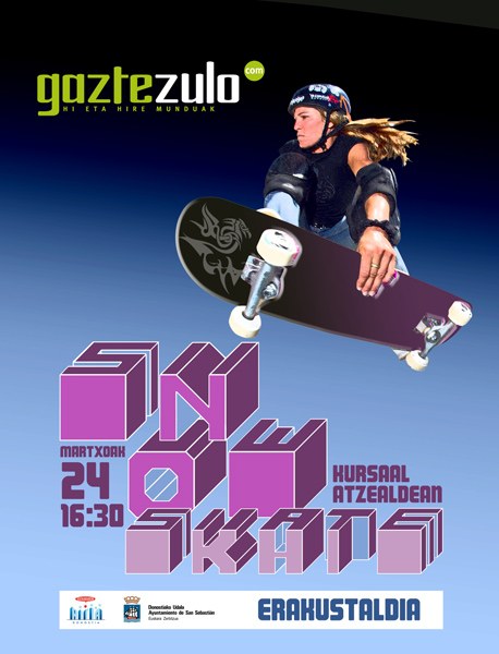 GAZTEZULO Skate & Snow Festa egingo dugu larunbat honetan Donostian GAZTEZULO Skate & Snow Festa egingo dugu larunbat honetan Donostian