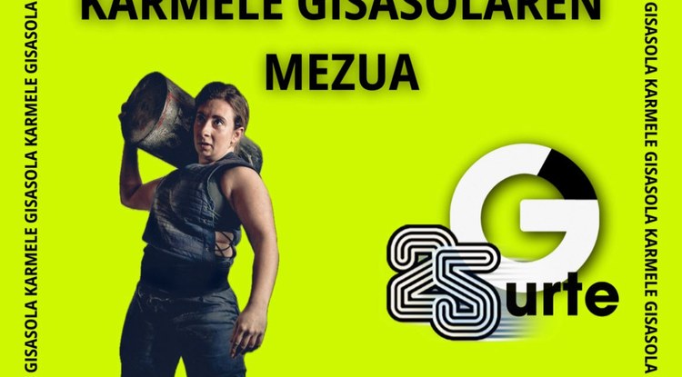 [GAZTEZULOREN 25.URTEURRENA] KARMELE GISASOLAREN MEZUA