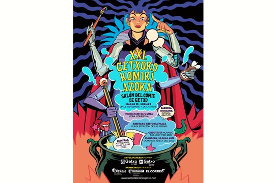 Getxoko Komiki Azokak bere 21. edizioa ospatuko du irailaren 29tik urriaren 1era