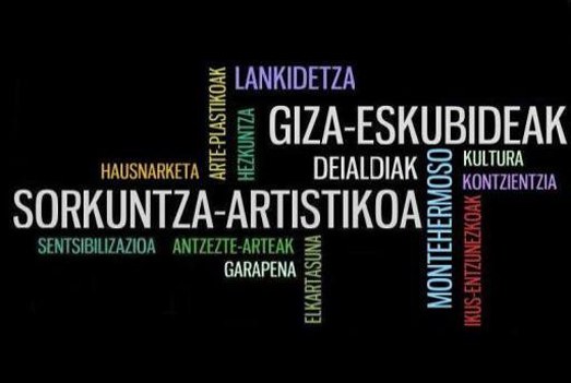 'Giza Eskubideak eta Sorkuntza Artistikoa' bekarako deialdia martxan 'Giza Eskubideak eta Sorkuntza Artistikoa' bekarako deialdia martxan