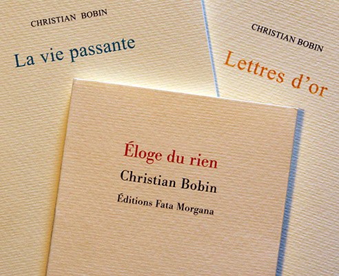 [Gomendioa] "Éloge du rien" (Christian Bobin, 1990)