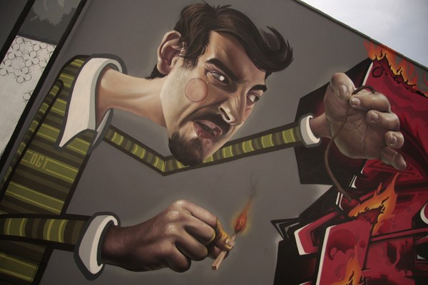 Graffittiaren eboluzioari buruzko erakusketa, Gasteizen Graffittiaren eboluzioari buruzko erakusketa, Gasteizen