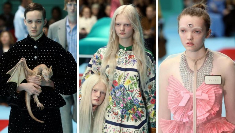 Gucciren desfile honek harrituta utziko zaitu! Gucciren desfile honek harrituta utziko zaitu!