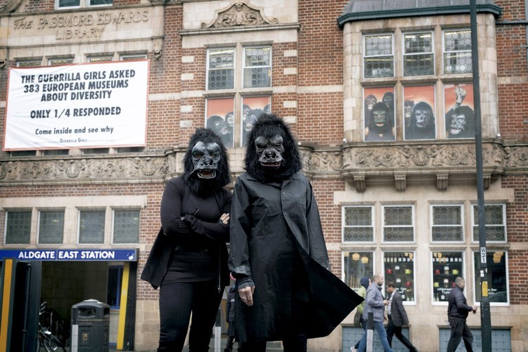 GUERRILLA GIRLS; ARTIBISMO FEMINISTA GUERRILLA GIRLS; ARTIBISMO FEMINISTA