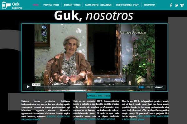 'GUK, nosotros', Argentinara joandako euskaldunei buruzko dokumentala 'GUK, nosotros', Argentinara joandako euskaldunei buruzko dokumentala