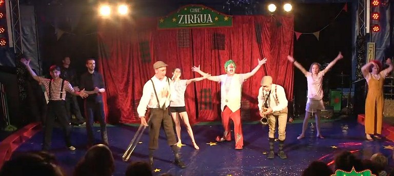 Gure Zirkuak seigarren bira prest du eta ostiralean abiatuko du Maule-Lextarren