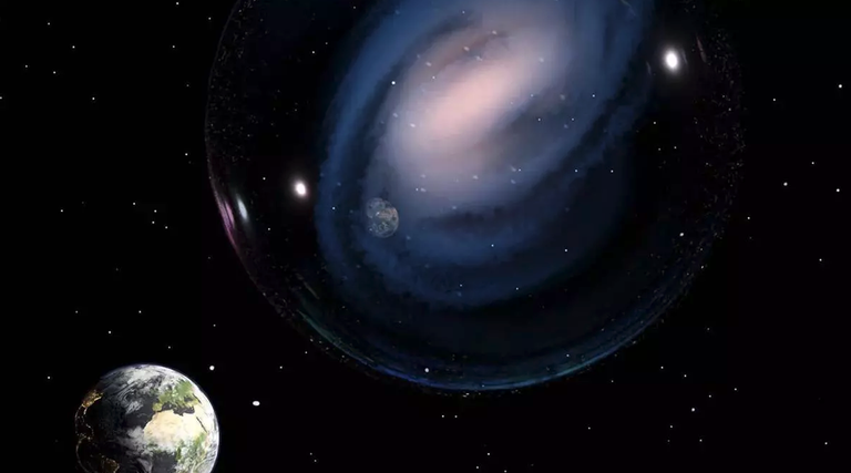 Gurearen antzeko galaxia aurkitu dute unibertsoaren mugaldeetan