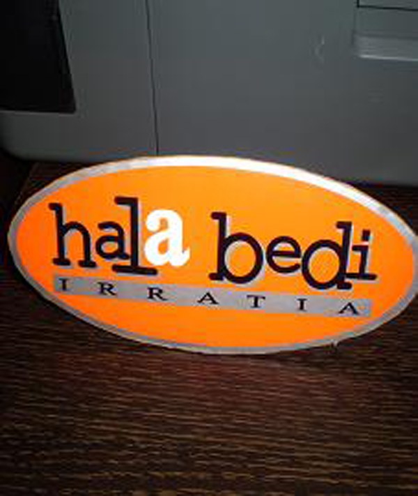 Hala Bediren programazio berria Hala Bediren programazio berria