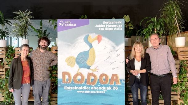 Haurrei zuzendutako 'Dodoa' podcasta argitaratu du EITBPodkast-ek