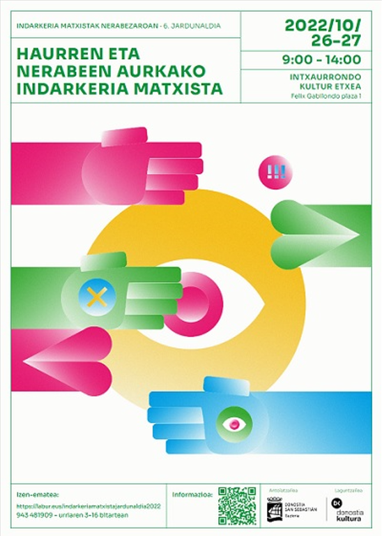 Haurren eta nerabeen aurkako indarkeria matxistaren inguruko jardunaldia egingo dute Donostian