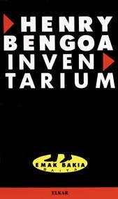 Henry Bengoa Inventarium. Henry Bengoa Inventarium.