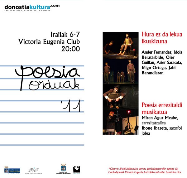 'Hura ez da lekua' Donostian ikusgai 'Hura ez da lekua' Donostian ikusgai