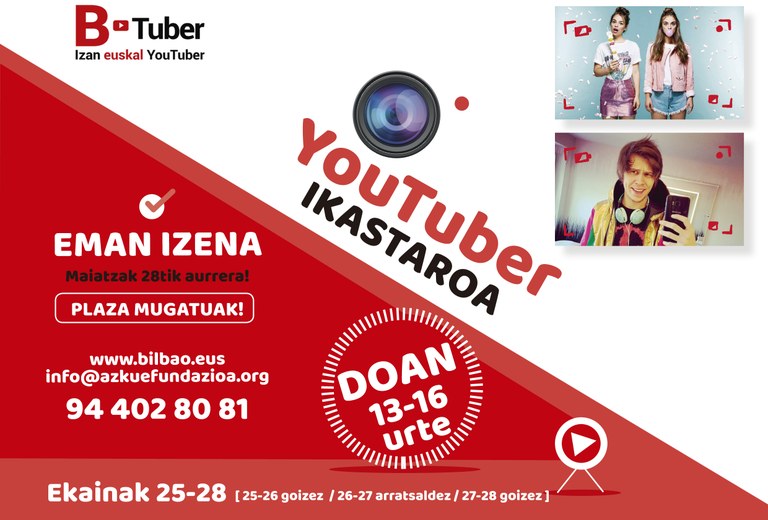 HURRENGO EUSKAL YOUTUBERRA IZAN NAHI? HURRENGO EUSKAL YOUTUBERRA IZAN NAHI?