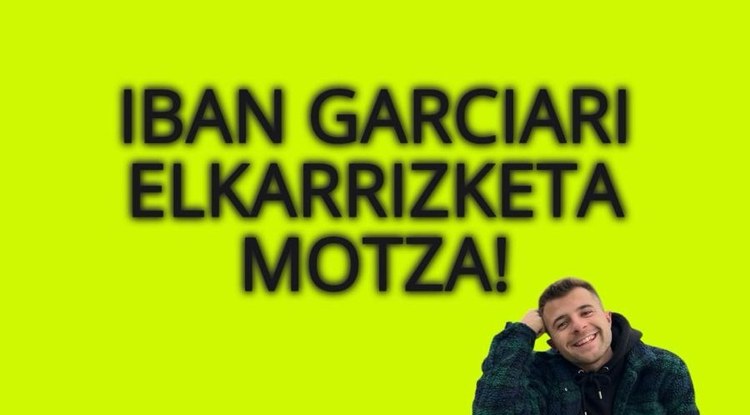 Iban Garciari elkarrizketa motza