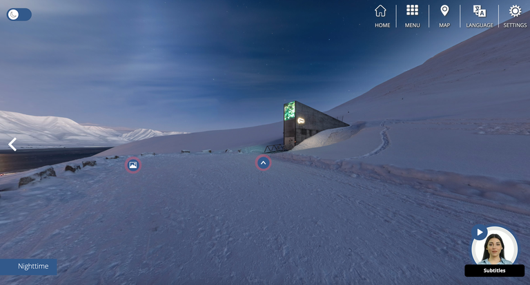 Ibilbide birtual honekin Munduaren Amaierako Bobeda bisitatu dezakezu