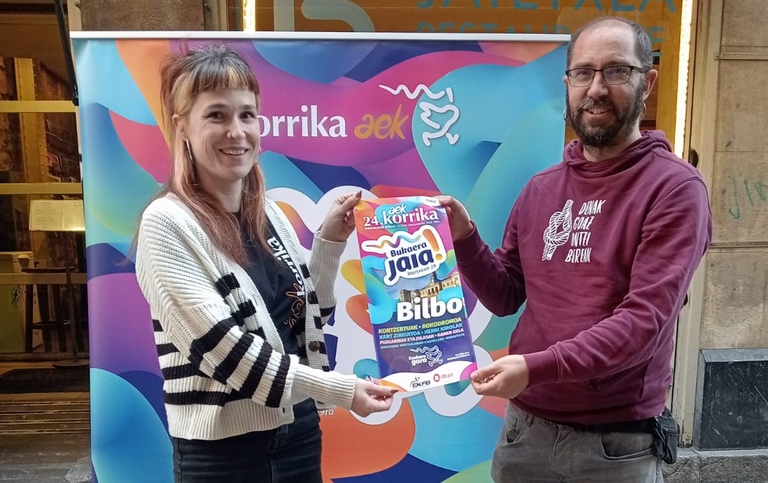 Korrikaren iritsiera eta egitarau oparoa izango da Bilbon igandean