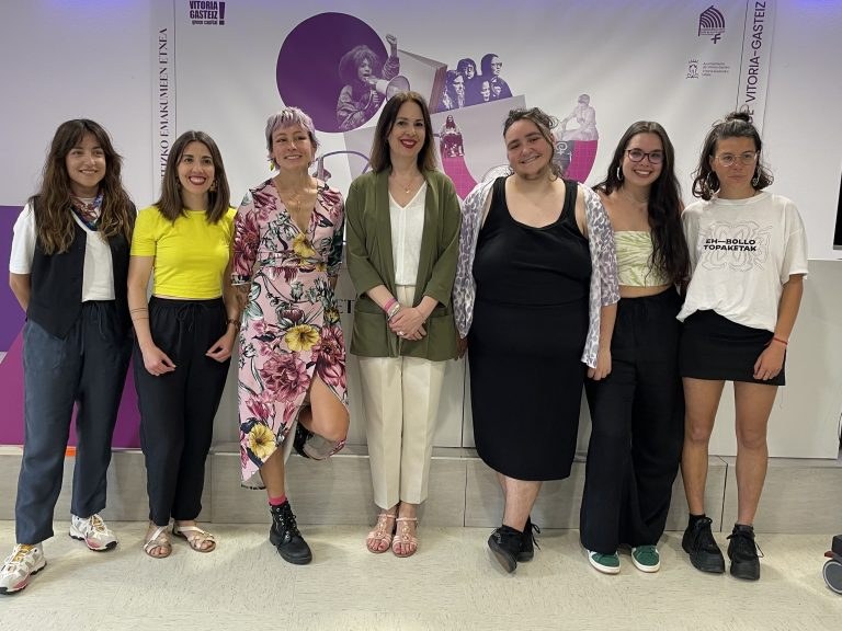 Ikerketa Feministaren IV. Lehiaketako lan irabazleen aurkezpena prestatu dute Gasteizko Emakumeen Etxean