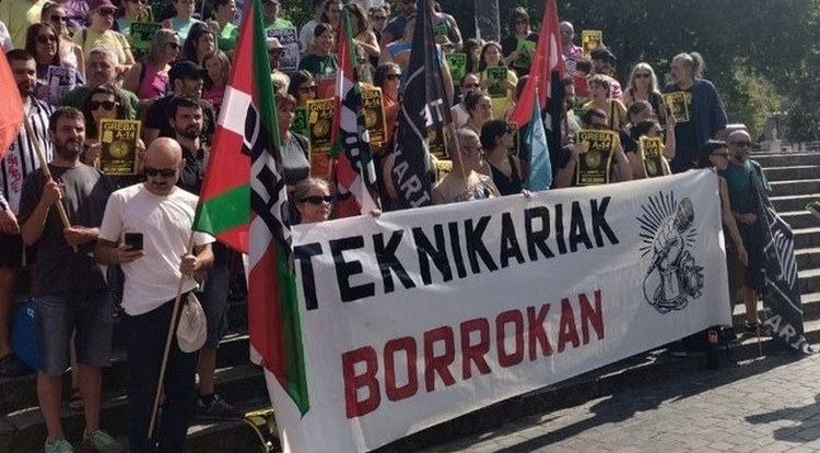 Ikuskizun eta ekitaldietako langileek grebak deitu dituzte EAE-ko hiriburuetako jaietan