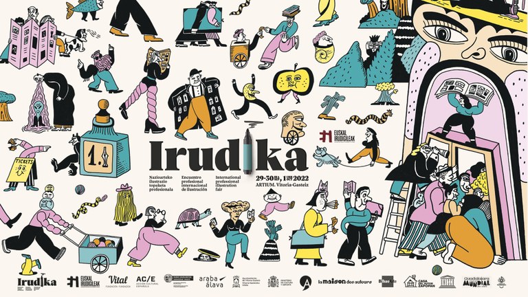 Ilustratzaileen nazioarteko topaketa izango da bihartik aurrera Gasteizen Ilustratzaileen nazioarteko topaketa izango da bihartik aurrera Gasteizen