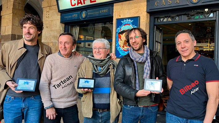 Iñaki Cid Larreak eta Pantzo Hirigaraik irabazi dituzte Cafe Bar Bilbao - Tartean Teatroa antzerki sariak