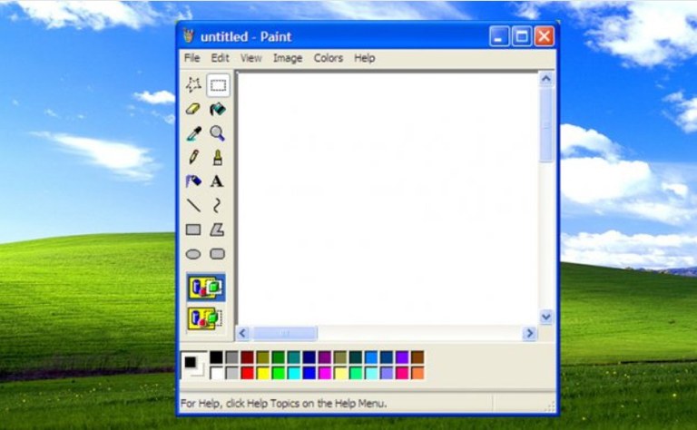 Indultua 'Paint' aplikazioari Indultua 'Paint' aplikazioari
