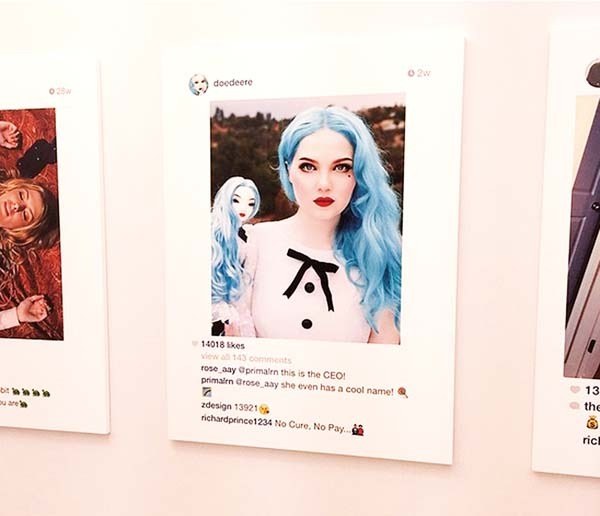 Instagramen lapurtzen duen artista Instagramen lapurtzen duen artista