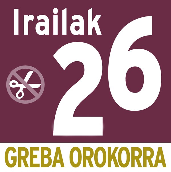 Irailaren 26an, GAZTEZULOko langileak ere grebara Irailaren 26an, GAZTEZULOko langileak ere grebara